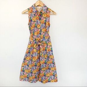 Antonio Melani Floral Shirt Dress